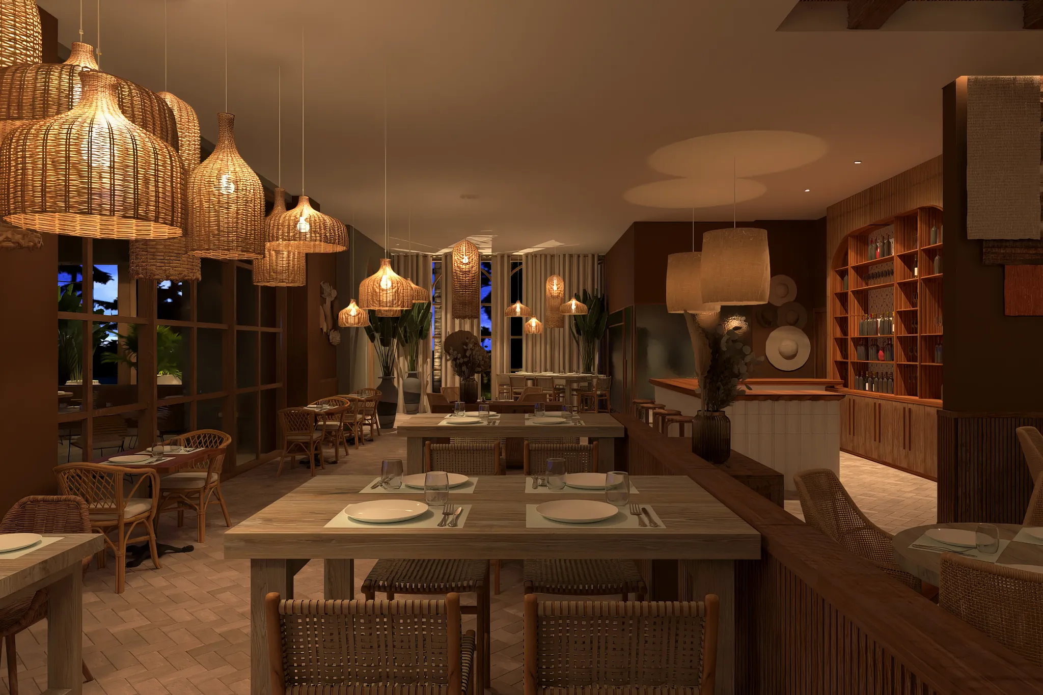 1844 Dominican Cuisine at Dreams Playa Esmeralda Resort & Spa featuring elegant Caribbean-inspired dining and authentic Dominican flavors.