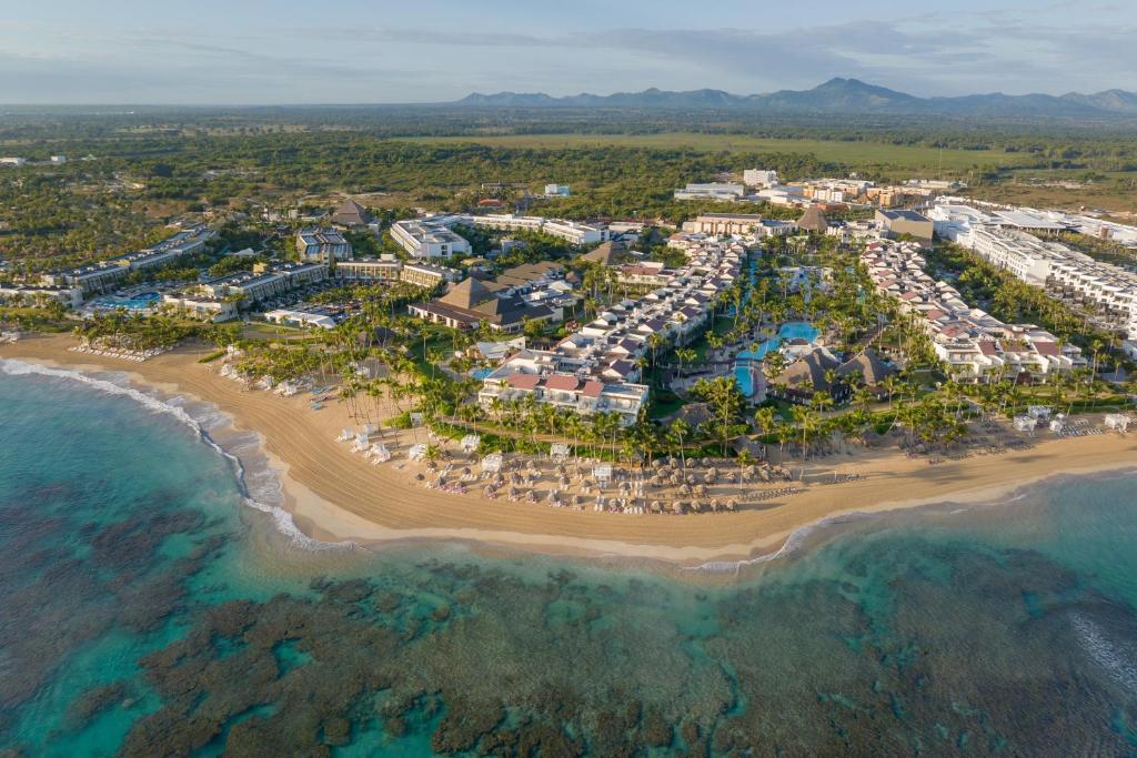 Breathless Punta Cana adults-only all-inclusive resort with lively pools and modern beachfront atmosphere.