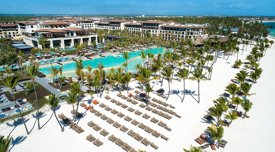 Lopesan Costa Bavaro Resort Spa and Casino luxury beachfront resort with expansive pools in Punta Cana.
